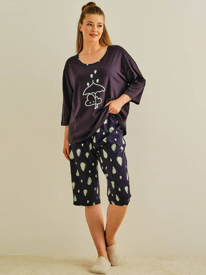 Купить Хлопковый комплект с бриджами HAYS 27406 в Украина в Lingerie.ua - Одяг для дому та відпочинку, Фото 1