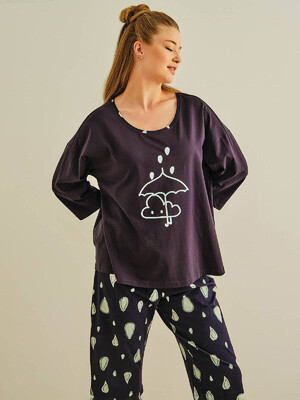 Купить Хлопковый комплект с бриджами HAYS 27406 в Украина в Lingerie.ua - Одяг для дому та відпочинку, Фото 10