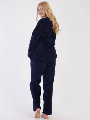 Купить Плюшева піжама зі штанами VIENETTA 3060440000 в Украина в Lingerie.ua - Одяг для дому та відпочинку, Фото 4