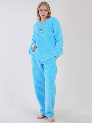 Купить Теплая плюшевая пижама VIENETTA 3060560000 в Украина в Lingerie.ua - Одяг для дому та відпочинку, Фото 2