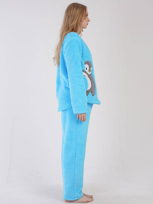 Купить Теплая плюшевая пижама VIENETTA 3060560000 в Украина в Lingerie.ua - Одяг для дому та відпочинку, Фото 6