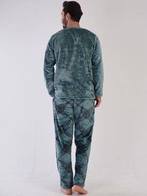 Купить Теплый домашний комплект из велсофта VIENETTA MAN 3040750340 в Украина в Lingerie.ua - Одяг для дому та відпочинку, Фото 7