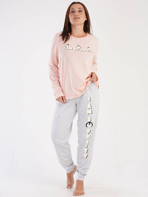 Купить Хлопковый домашний комплект большого размера VIENETTA 3032850000 в Украина в Lingerie.ua - Одяг для дому та відпочинку, Видео