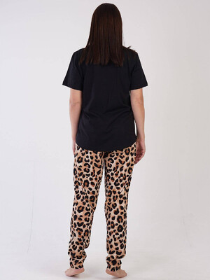 Купить Хлопковая женская пижама с коротким рукавом VIENETTA 3090304962 в Украина в Lingerie.ua - Одяг для дому та відпочинку, Фото 5