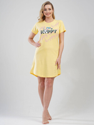 Купить Бавовняна туніка з коротким рукавом VIENETTA 1115370000 в Украина в Lingerie.ua - Одяг для дому та відпочинку, Фото 5