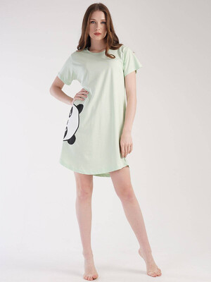Купить Хлопковая туника с пандой VIENETTA 3040160000 в Украина в Lingerie.ua - Одяг для дому та відпочинку, Фото 2