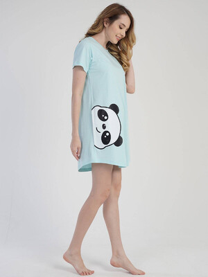Купить Хлопковая туника с пандой VIENETTA 3040160000 в Украина в Lingerie.ua - Одяг для дому та відпочинку, Фото 5