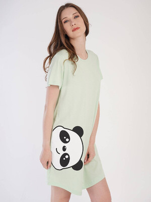Купить Хлопковая туника с пандой VIENETTA 3040160000 в Украина в Lingerie.ua - Одяг для дому та відпочинку, Фото 8