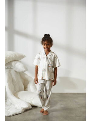 Купить Хлопковая детская пижама с коротким рукавом HAYS 36150 в Украина