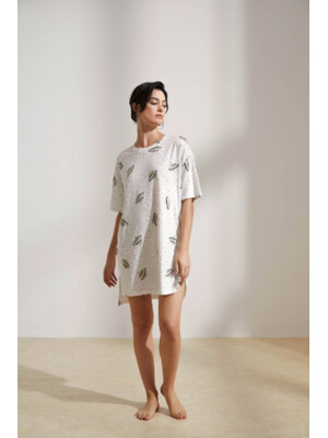 Купить Хлопковая туника с коротким рукавом HAYS 36185 в Украина в Lingerie.ua - Одяг для дому та відпочинку, Фото 11