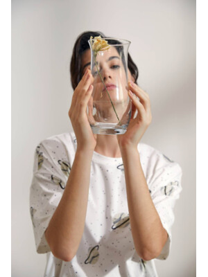 Купить Хлопковая туника с коротким рукавом HAYS 36185 в Украина в Lingerie.ua - Одяг для дому та відпочинку, Фото 5