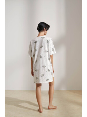 Купить Хлопковая туника с коротким рукавом HAYS 36185 в Украина в Lingerie.ua - Одяг для дому та відпочинку, Фото 4