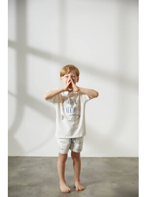 Купить Хлопковый детский комплект из футболки и шорт HAYS 36258  в Украина в Lingerie.ua - Одяг для дому та відпочинку, Фото 2