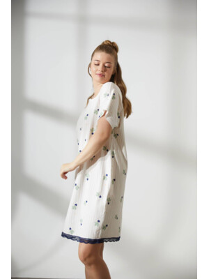 Купить Туника с коротким рукавом и кружевом HAYS 36431 в Украина в Lingerie.ua - Одяг для дому та відпочинку, Фото 5