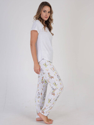 Купить Хлопковый комплект с брюками VIENETTA 3100106172 в Украина в Lingerie.ua - Одяг для дому та відпочинку, Фото 6