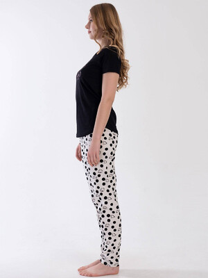 Купить Хлопковый комплект с брюками VIENETTA 3110336078 в Украина в Lingerie.ua - Одяг для дому та відпочинку, Фото 2