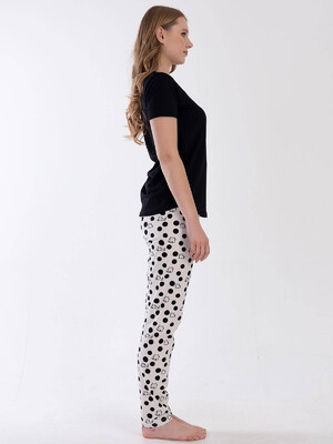 Купить Хлопковый комплект с брюками VIENETTA 3110336078 в Украина в Lingerie.ua - Одяг для дому та відпочинку, Фото 5