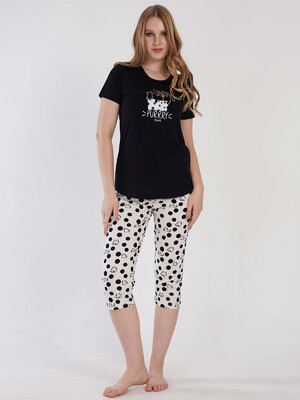 Купить Хлопковый комплект с капри VIENETTA 3110326078 в Украина в Lingerie.ua - Одяг для дому та відпочинку, Фото 2