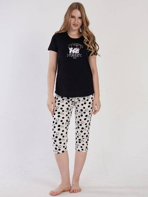 Купить Хлопковый комплект с капри VIENETTA 3110326078 в Украина в Lingerie.ua - Одяг для дому та відпочинку, Фото 5