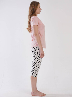 Купить Хлопковый комплект с капри VIENETTA 3110326078 в Украина в Lingerie.ua - Одяг для дому та відпочинку, Фото 6