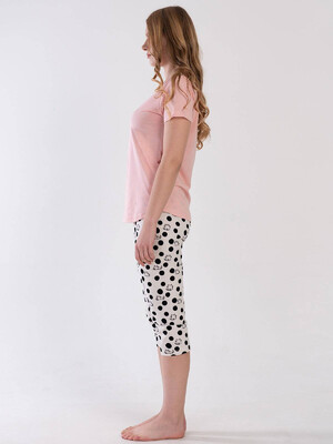 Купить Хлопковый комплект с капри VIENETTA 3110326078 в Украина в Lingerie.ua - Одяг для дому та відпочинку, Фото 7