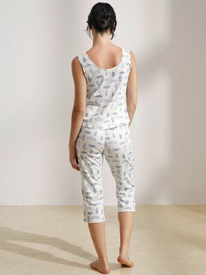 Купить Хлопковый комплект из майки и капри HAYS 36178 в Украина в Lingerie.ua - Одяг для дому та відпочинку, Фото 4