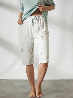 Купить Хлопковый комплект из футболки и капри HAYS 36292 в Украина в Lingerie.ua - Одяг для дому та відпочинку, Фото 4