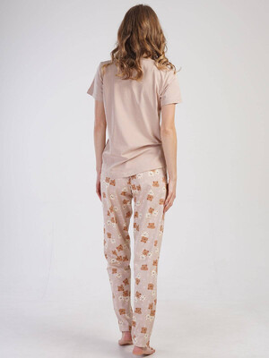 Купить Хлопковый домашний комплект с брюками VIENETTA 3101106774 в Украина в Lingerie.ua - Одяг для дому та відпочинку, Фото 3