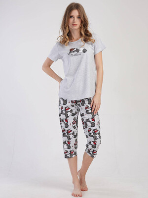 Купить Бавовняний комплект з капрі VIENETTA 3111830501 в Украина