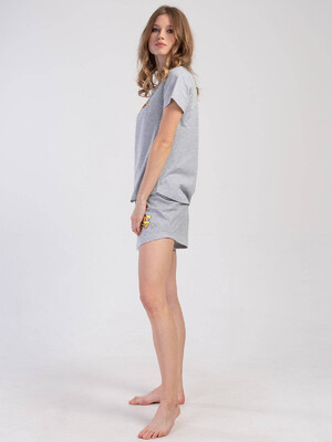 Купить Хлопковый комплект из футболки и шорт VIENETTA 3112590000 в Украина в Lingerie.ua - Одяг для дому та відпочинку, Фото 4