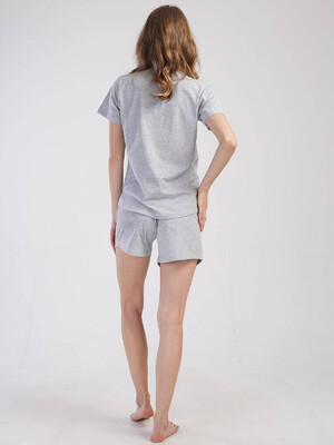 Купить Хлопковый комплект из футболки и шорт VIENETTA 3112590000 в Украина в Lingerie.ua - Одяг для дому та відпочинку, Фото 6