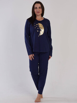 Купить Хлопковый домашний костюм с брюками VIENETTA 3112950000 в Украина в Lingerie.ua - Одяг для дому та відпочинку, Фото 2