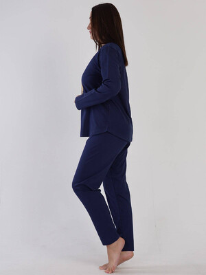 Купить Хлопковый домашний костюм с брюками VIENETTA 3112950000 в Украина в Lingerie.ua - Одяг для дому та відпочинку, Фото 3