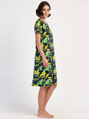 Купить Хлопковый халат на молнии VIENETTA 3110660163 в Украина в Lingerie.ua - Одяг для дому та відпочинку, Фото 4