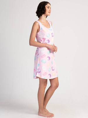 Купить Хлопковая туника на широких бретельках VIENETTA 3110495403 в Украина в Lingerie.ua - Одяг для дому та відпочинку, Фото 2