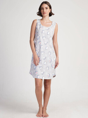 Купить Хлопковая туника на широких бретельках VIENETTA 3112500537 в Украина в Lingerie.ua - Одяг для дому та відпочинку, Видео