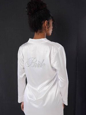 Купить Шовкова піжама з сорочкою на ґудзиках VIENETTA 1616935364 в Украина в Lingerie.ua - Одяг для дому та відпочинку, Фото 9