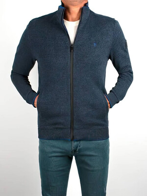 Купить Кофта мужская хлопковая теплая на молнии FORMENTI FW-23207  в Украина в Lingerie.ua - Одяг для дому та відпочинку, Фото 3