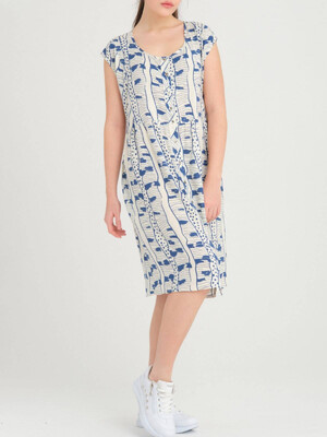 Купить Летнее штапельное платье на пуговицах  JEN 04216 в Украина