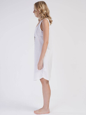 Купить Хлопковая туника без рукавов VIENETTA 3120680000 в Украина в Lingerie.ua - Одяг для дому та відпочинку, Фото 2