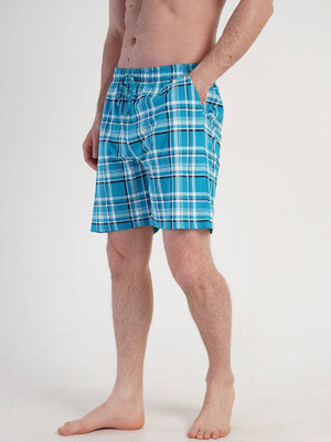 Купить Хлопковые мужские шорты в клетку VIENETTA MAN 3112354978 в Украина в Lingerie.ua - Одяг для дому та відпочинку, Фото 2