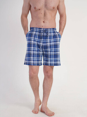 Купить Хлопковые мужские шорты в клетку VIENETTA MAN 3112354978 в Украина в Lingerie.ua - Одяг для дому та відпочинку, Фото 7