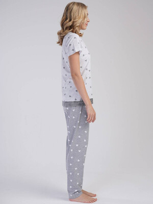 Купить Хлопковый домашний комплект с брюками VIENETTA 3113440274 в Украина в Lingerie.ua - Одяг для дому та відпочинку, Фото 4