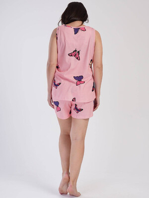 Купить Хлопковый комплект из майки и шорт VIENETTA 3120632064 в Украина в Lingerie.ua - Одяг для дому та відпочинку, Фото 3