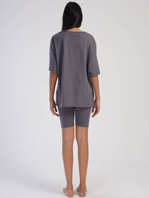 Купить Бавовняний комплект з велотреками VIENETTA 4010310000 в Украина в Lingerie.ua - Одяг для дому та відпочинку, Фото 3