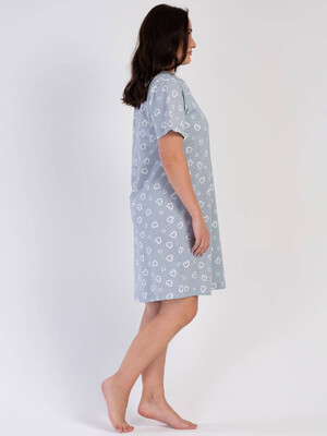 Купить Хлопковая ночная сорочка большого размера VIENETTA 3113751089 в Украина в Lingerie.ua - Одяг для дому та відпочинку, Фото 2