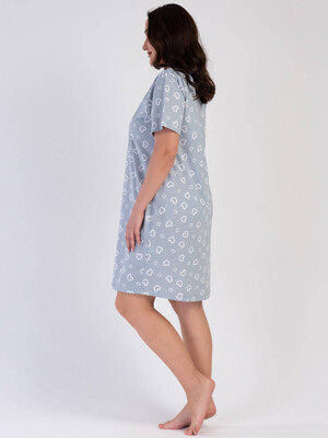 Купить Хлопковая ночная сорочка большого размера VIENETTA 3113751089 в Украина в Lingerie.ua - Одяг для дому та відпочинку, Фото 3