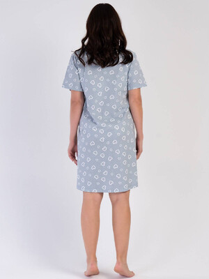 Купить Хлопковая ночная сорочка большого размера VIENETTA 3113751089 в Украина в Lingerie.ua - Одяг для дому та відпочинку, Фото 4