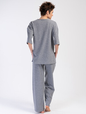 Купить Домашний женский комплект с брюками VIENETTA 4020240000 в Украина в Lingerie.ua - Одяг для дому та відпочинку, Фото 4