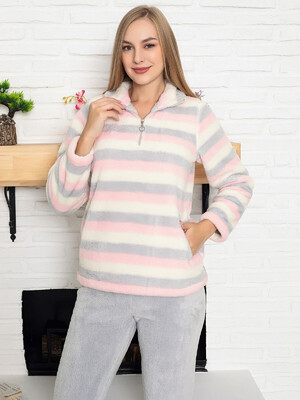 Купить Теплый плюшевый домашний костюм COCOON O61-5069 в Украина в Lingerie.ua - Одяг для дому та відпочинку, Фото 3